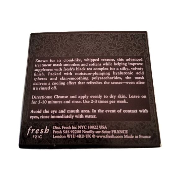 BNIB~FRESH BLACK TEA Instant Perfecting Mask~3.3 Fl. Oz.~ - Picture 3 of 4